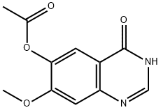 3,4-dihydro-7-methoxy-4-oxoquinazolin-6-yl acetate 